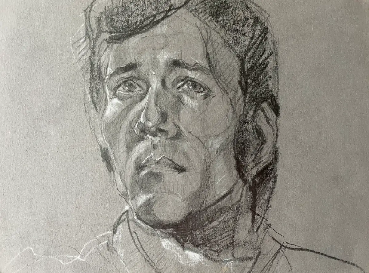 Portrait Drawing Masterclass: explore lines, shapes and expression